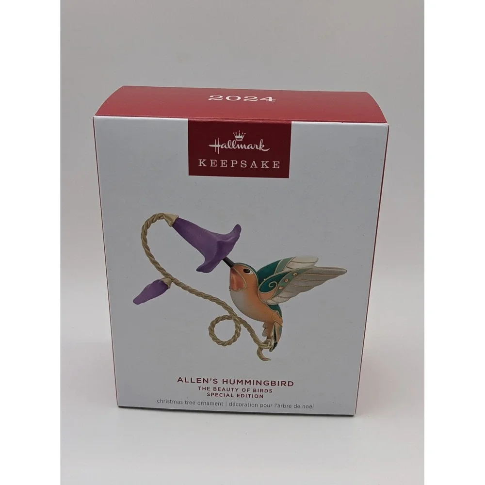 Hallmark Keepsake - Allen's Hummingbird - Special Ed. - 2024 Beauty of Birds New